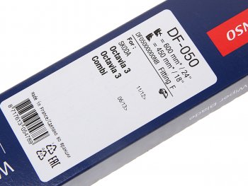 3 299 р. Щетка стеклоочистителя SKODA Octavia A7 (13-) 600450мм комплект DENSO DENSO df-050  с доставкой в г. Кинешма. Увеличить фотографию 3