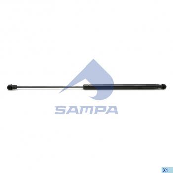 Амортизатор SCANIA P,G,R,T series газовый боковой крышки кабины SAMPA SAMPA 045.007-01