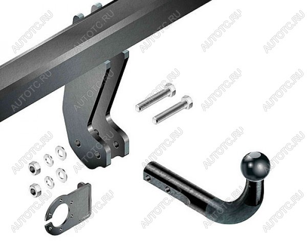 8 549 р. Фаркоп AvtoS Mitsubishi Outlander CU (2003-2009) (стальной, шар A (F20))  с доставкой в г. Кинешма