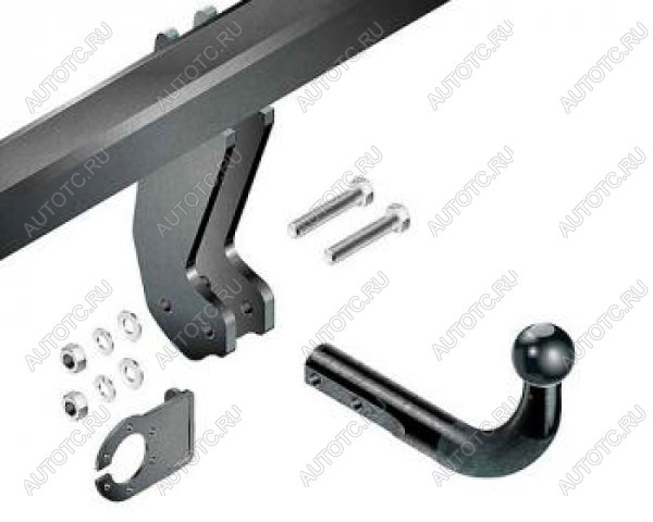 8 999 р. Фаркоп (крепление шара на двух болтах) Atlas Geely Atlas FX11 (2023-2025) (стальной с порошковым покрытием, шар A (F20) )  с доставкой в г. Кинешма