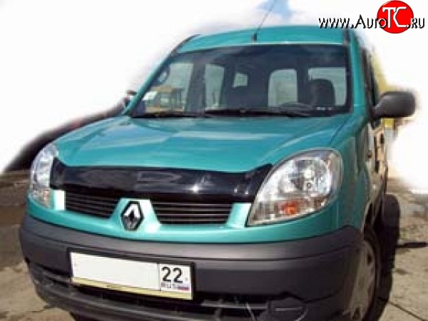 2 699 р. Дефлектор капота NovLine Renault Kangoo KC рестайлинг (2003-2007)  с доставкой в г. Кинешма