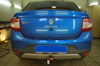 8 549 р. Фаркоп Bosal-Oris. (тип шара A) Renault Logan 2 рестайлинг (2018-2025)  с доставкой в г. Кинешма. Увеличить фотографию 2