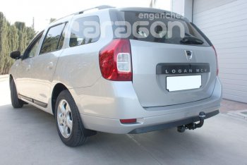 37 699 р. Фаркоп Aragon. (шар S) Renault Logan 2 дорестайлинг (2014-2018)  с доставкой в г. Кинешма. Увеличить фотографию 9