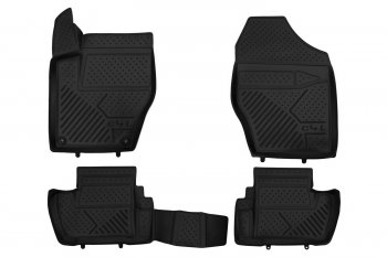 1 999 р. Коврики 3D в салон CITROEN C4L, 2013- 4 шт. (полиуретан)  Ситроен С4 CITROEN c000000186  с доставкой в г. Кинешма. Увеличить фотографию 1