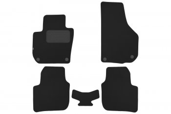 9 549 р. Коврики в салон Klever Premium SKODA Superb АКПП 2008-2013, 2013-2015, сед., 5 шт. (текстиль)  Шкода Суперб Klever klever03451122110kh  с доставкой в г. Кинешма. Увеличить фотографию 1