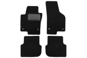 449 р. Коврики в салон Klever Premium VOLKSWAGEN Jetta V АКПП 2010-2015, 2014-2018, сед., 5 шт. (текстиль)  Klever klever03511422110kh  с доставкой в г. Кинешма. Увеличить фотографию 1