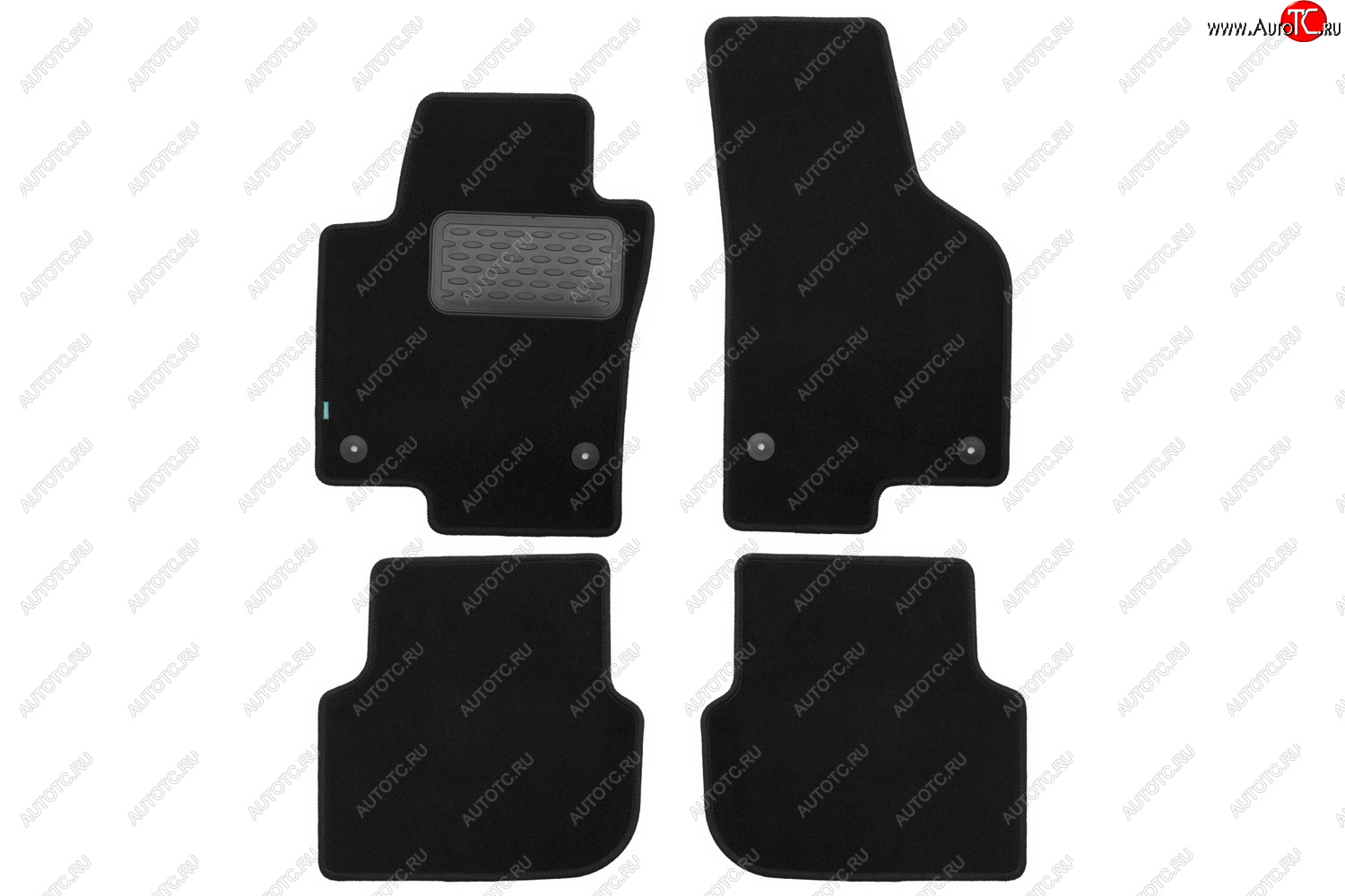 449 р. Коврики в салон Klever Premium VOLKSWAGEN Jetta V АКПП 2010-2015, 2014-2018, сед., 5 шт. (текстиль)  Klever klever03511422110kh  с доставкой в г. Кинешма