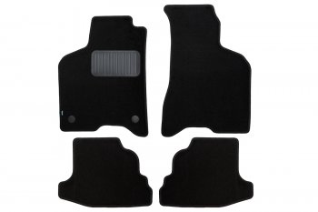 429 р. Коврики в салон Klever Premium VOLKSWAGEN Lupo 1998-2005, хб., 4 шт. (текстиль)  Фольксваген Люпо Klever klever03514022110kh  с доставкой в г. Кинешма. Увеличить фотографию 1