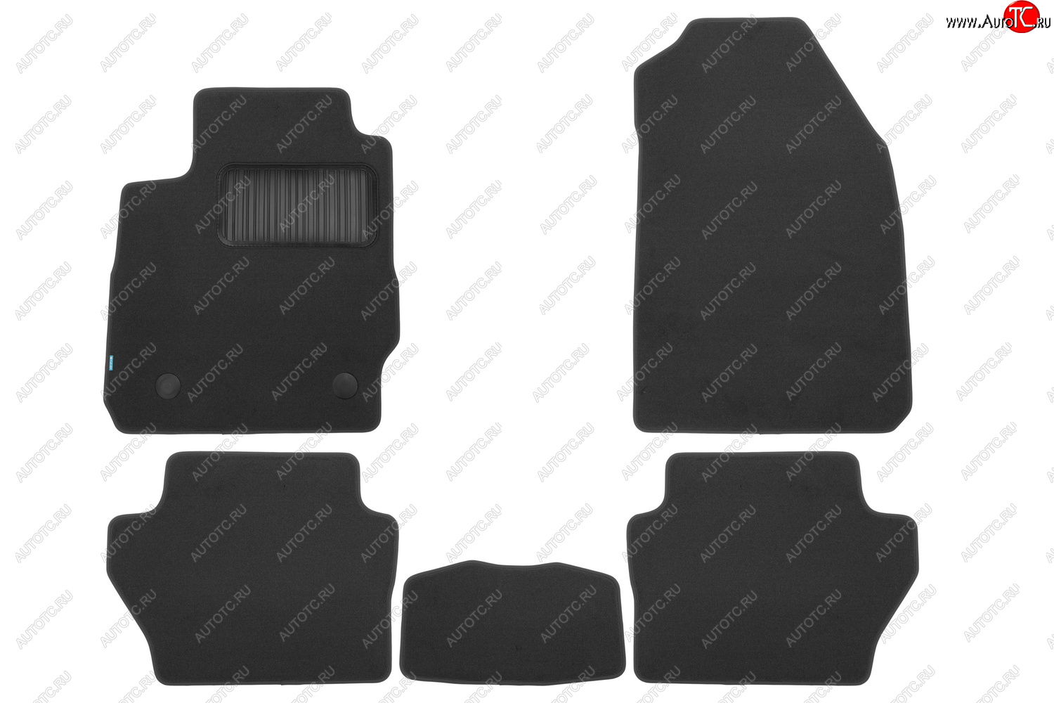 429 р. Коврики в салон Klever Premium FORD Fiesta 2008-2013, 2012-2019, хб., сед., 5 шт. (текстиль, бежевые Klever klever04166722112kh  с доставкой в г. Кинешма