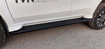55 239 р. Защита порогов с подножкой РИФ  Mitsubishi Pajero Sport  QF (2019-2022) рестайлинг  с доставкой в г. Кинешма. Увеличить фотографию 5