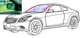 1 699 р. Водостоки (дефлектора) лобового стекла Стрелка 11 Smart Fortwo С453 2 хэтчбэк 3 дв. (2007-2014)  с доставкой в г. Кинешма. Увеличить фотографию 3