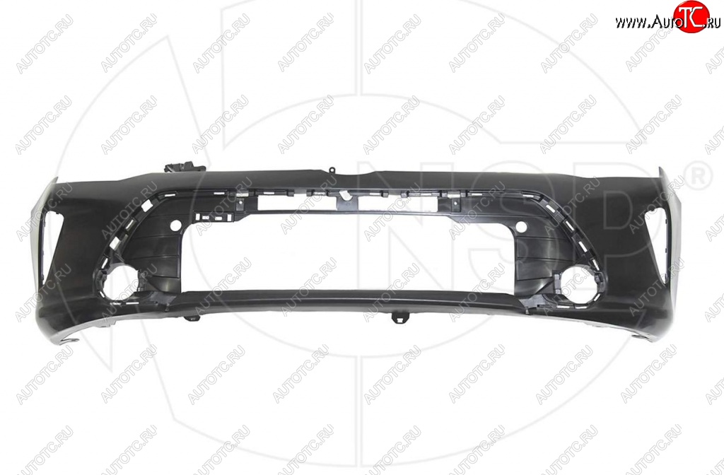 3 699 р. Передний бампер NSP Toyota Camry XV55 2-ой рестайлинг (2017-2018) (Неокрашенный)  с доставкой в г. Кинешма