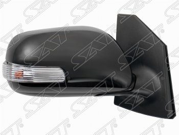 6 599 р. Правое боковое зеркало заднего вида SAT (9 контактов) Toyota Corolla Axio (E140) седан дорестайлинг (2006-2008) (Неокрашенное)  с доставкой в г. Кинешма. Увеличить фотографию 2