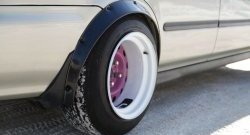 4 739 р. Универсальные фендера на колёсные арки RA (вынос 50 мм, комплект) Peugeot 107 PM хэтчбэк 5 дв. 1-ый рестайлинг (2009-2012) (Поверхность глянец (под окраску))  с доставкой в г. Кинешма. Увеличить фотографию 2