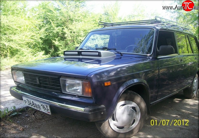 899 р. Воздухозаборник Марш Nissan Patrol 5 Y61 дорестайлинг (1997-2001) (Неокрашенный)  с доставкой в г. Кинешма