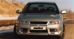 2 849 р. Жабры на капот Nika Nissan Patrol 5 Y61 дорестайлинг (1997-2001) (Неокрашенные)  с доставкой в г. Кинешма. Увеличить фотографию 1