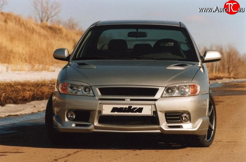 2 849 р. Жабры на капот Nika Nissan Patrol 5 Y61 дорестайлинг (1997-2001) (Неокрашенные)  с доставкой в г. Кинешма