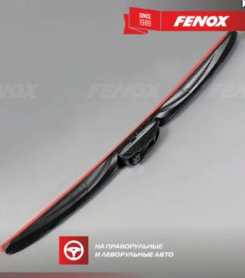 689 р. Щетка стеклоочистителя передняя (гибридная) FENOX Hybrid Vision Audi Q3 8U рестайлинг (2014-2018)  с доставкой в г. Кинешма. Увеличить фотографию 8