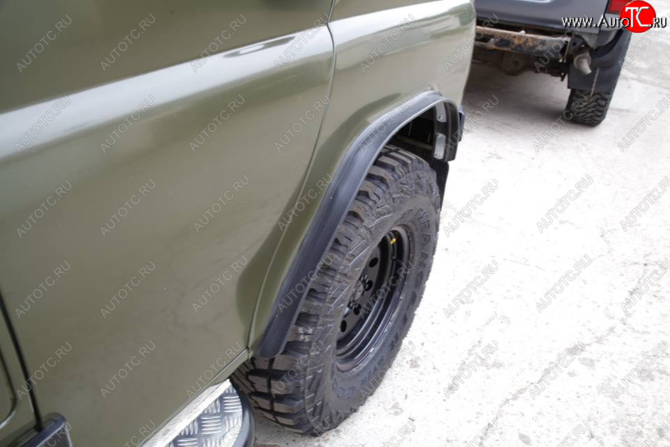 2 879 р. Универсальные расширители колёсных арок РИФ Ford Ranger рестайлинг (2009-2011) (Вылет 50 мм)  с доставкой в г. Кинешма