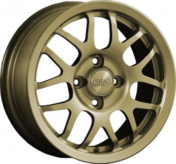 Кованый диск Slik Classik 6x14 (Металлик золотой) Daihatsu Sirion M600 (2011-2017) 4x100.0xDIA54.1xET40.0