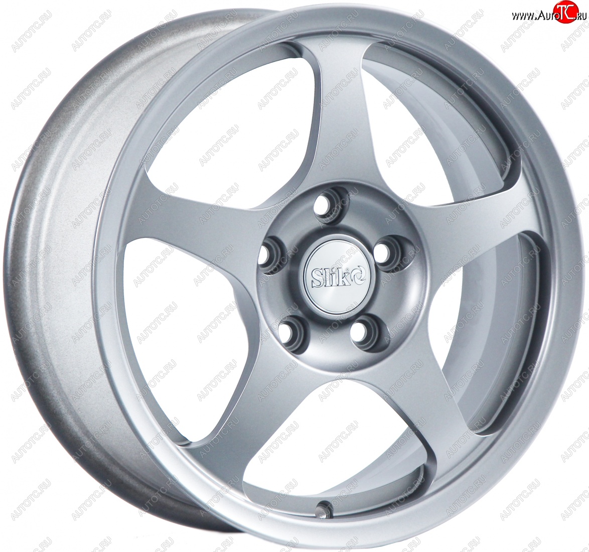 10 499 р. Кованый диск Slik classik R16x6.5 Яркое-блестящее серебро (HPB) 6.5x16 Hyundai Click (2005-2010) 4x100.0xDIA54.1xET46.0 (Цвет: HPB)