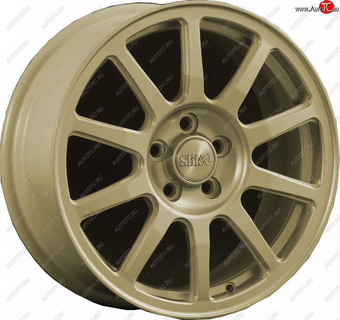 18 999 р. Кованый диск Slik classik R16x6.5 Золотой (G) 6.5x16 Daihatsu Terios J200 дорестайлинг (2006-2009) 5x114.3xDIA66.6xET50.0 (Цвет: G)