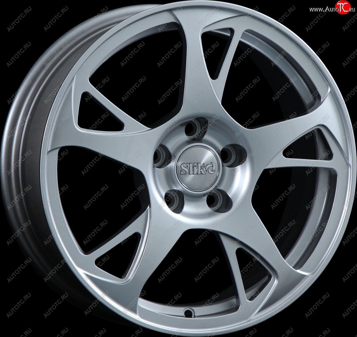 10 699 р. Кованый диск Slik classik R16x6.5 Серебристый светлый (S16) 6.5x16 Fiat Doblo 223 рестайлинг (2005-2016) 4x98.0xDIA58.1xET37.0 (Цвет: S16)
