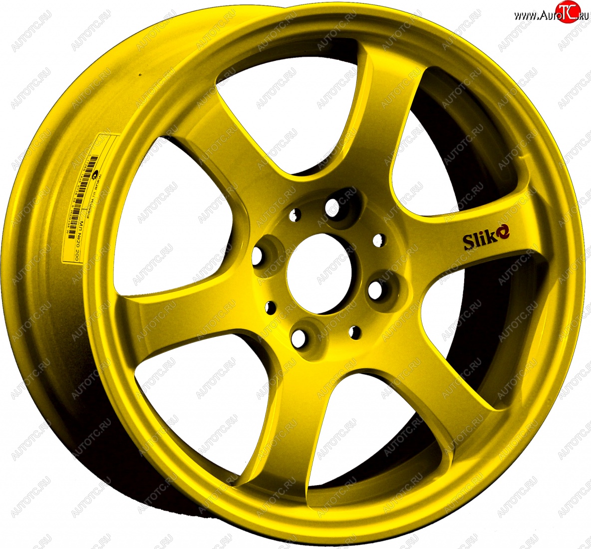 13 499 р. Кованый диск Slik Classic Sport L-1726S 6.0x14 Toyota Vios седан (2002-2005) 4x100.0xDIA54.1xET39.0 (Candy ярко-желтый (Candy YELLOW))