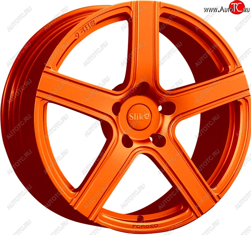 25 999 р. Кованый диск Slik PREMIUM L-730 7.5x17 Lexus RX330 XU30 (2003-2006) 5x114.3xDIA60.1xET35.0 (Ярко-оранжевый (ORANGE))