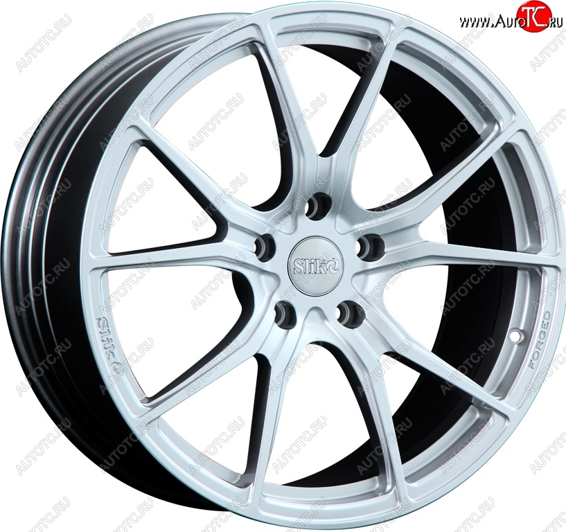 24 799 р. Кованый диск Slik PREMIUM L-733 7.5x17 Mitsubishi Eclipse (2006-2012) 5x114.3xDIA67.1xET46.0 (Серебристый светлый (S16))