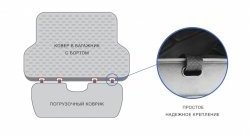 1 389 р. Универсальный погрузочный коврик Element в багажник автомобиля    с доставкой в г. Кинешма. Увеличить фотографию 4