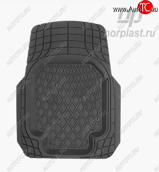 879 р. Коврик салонный универсальный литьевой (передний, 589х771 мм) Norplast Lidec BMW 2 серия F45 Active Tourer рестайлинг (2018-2020)  с доставкой в г. Кинешма