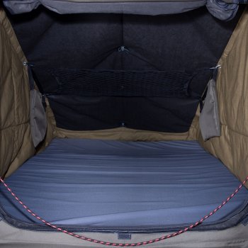 121 999 р. Багажный бокс-палатка Yuago Travel 2.0 (зима, 1000 л/230x160x35 см) на крышу Subaru Outback BS/B15 дорестайлинг универсал (2014-2018) (Черный бокс, тент графит)  с доставкой в г. Кинешма. Увеличить фотографию 4