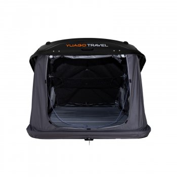 121 999 р. Багажный бокс-палатка Yuago Travel 2.0 (зима, 1000 л/230x160x35 см) на крышу Subaru Outback BS/B15 дорестайлинг универсал (2014-2018) (Черный бокс, тент графит)  с доставкой в г. Кинешма. Увеличить фотографию 2
