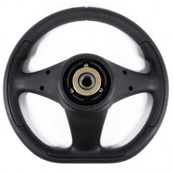 3 399 р. Рулевое колесо Sport Extrim Delux (Ø360 мм) Лада нива 4х4 2121-80 ФОРА (1995-2011) (Черный)  с доставкой в г. Кинешма. Увеличить фотографию 6