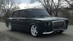 4 389 р. Передний бампер Я-робот  Лада 2103 - 2106 (Неокрашенный)  с доставкой в г. Кинешма. Увеличить фотографию 3