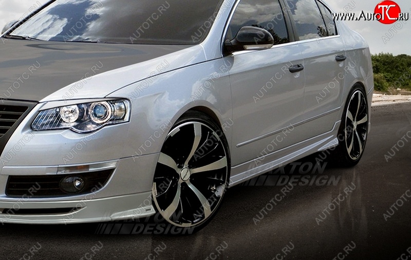 15 299 р. Пороги накладки Maxton Volkswagen Passat B6 универсал (2005-2010)  с доставкой в г. Кинешма