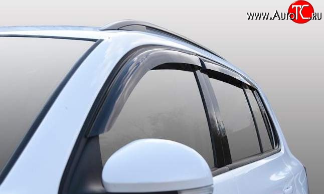 1 849 р. Ветровики SkyLine Volvo XC90 C дорестайлинг (2002-2006)  с доставкой в г. Кинешма